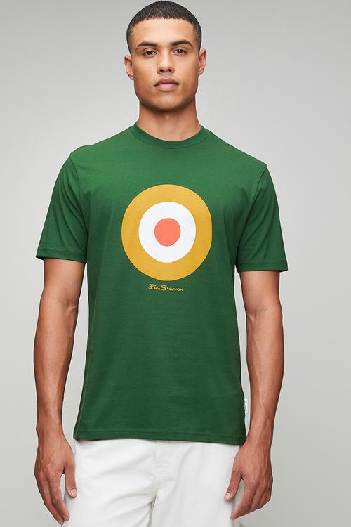 Target Tee Shirt - Forest Green