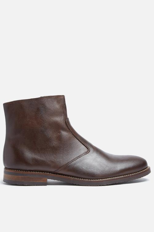Junior leather boot