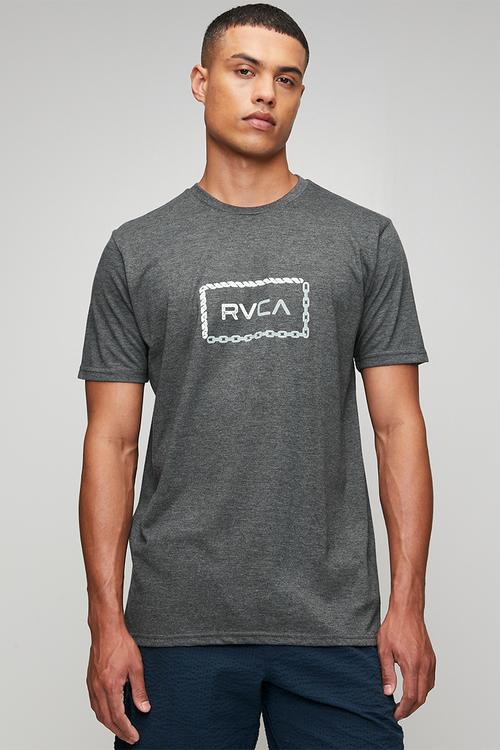 Bonded Short sleeve Red Stitch - Black