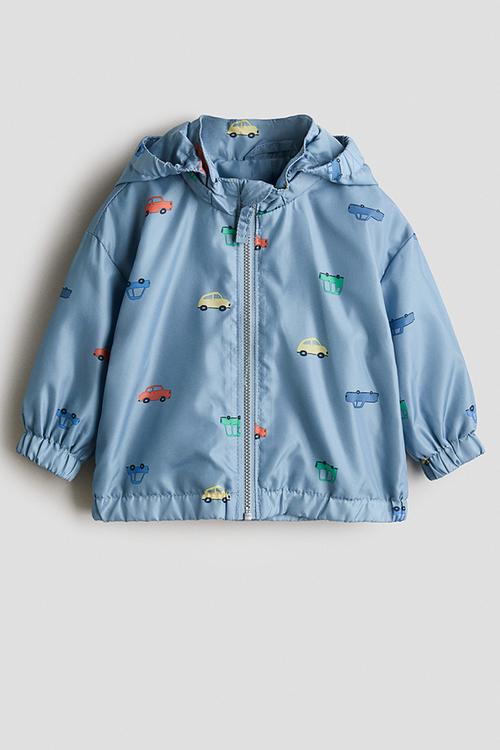 Printed jacket - light blue/cars