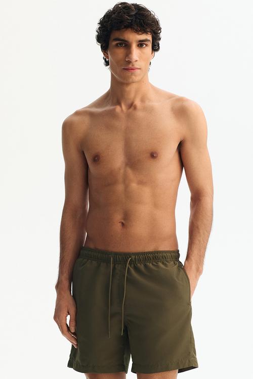 Swim shorts - khaki green