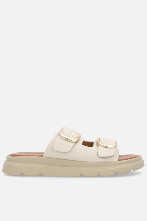 Becka two strap slide - neutral