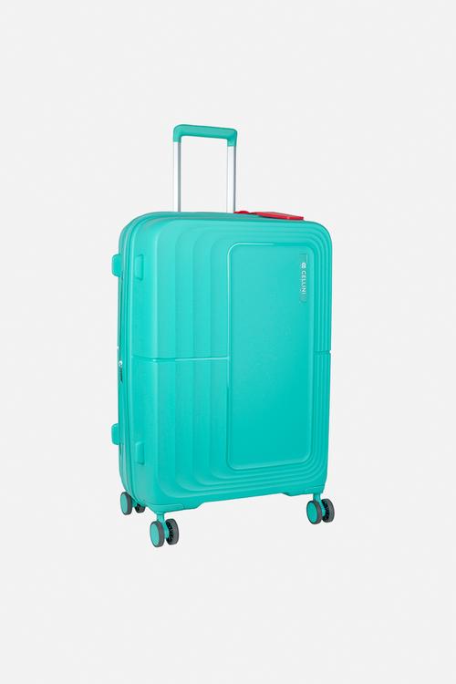 Medium Trolley Case - Aqua Green