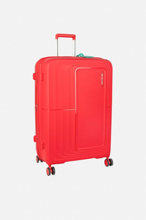 Large Trolley Case - Poppy Red