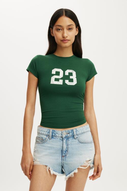 All Day Graphic Tee - 23/Heritage Green