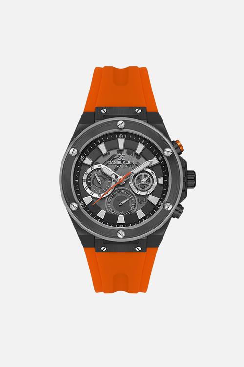 DK113889-6 Watch - Black & Orange