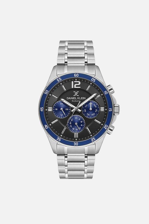 DK113972-4  Watch - Silver & Blue