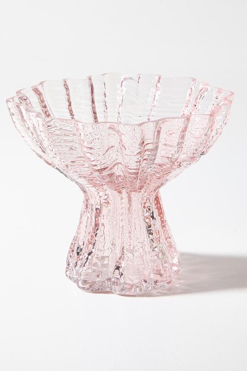 Shell Glass vase - Pink