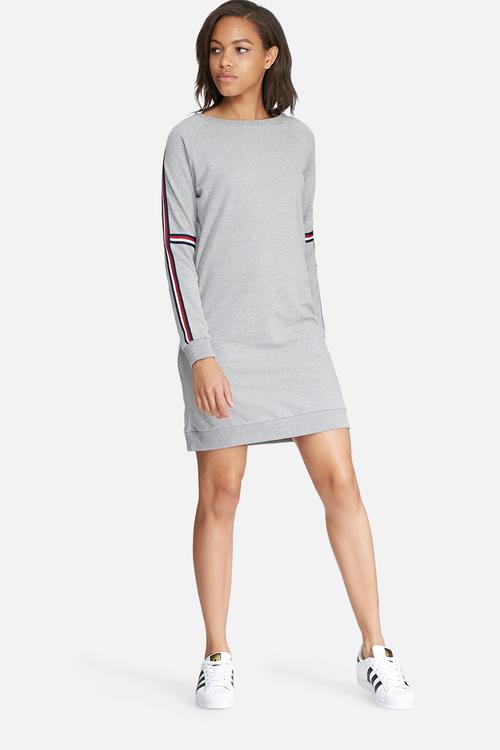 Ribbon sweat dress