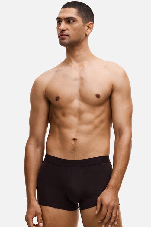 3-Pack short trunks with lycra® - beige/brown