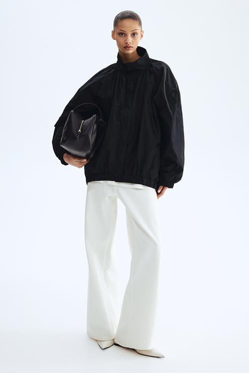 Oversized jacket - black
