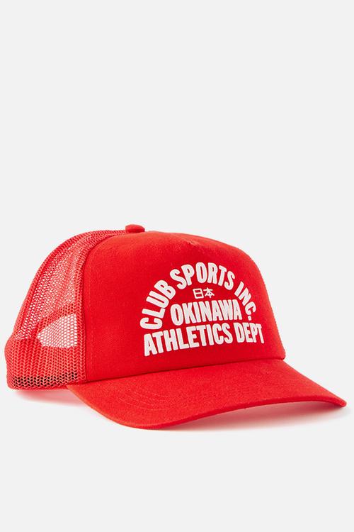 Truckers Cap - Strong Red/Okinawa Athletics