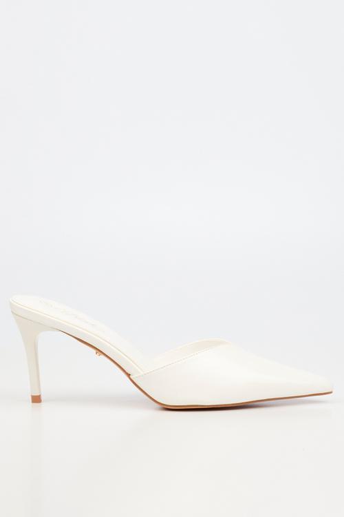 Gallery 11 classic mule - white