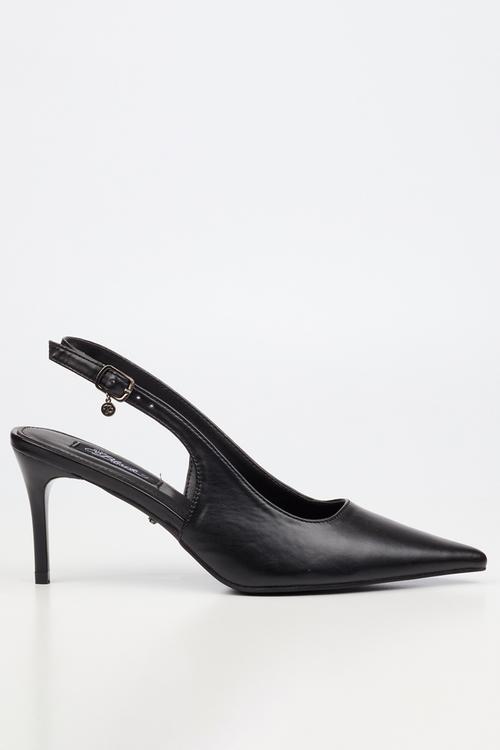 Gallery 12 slingback heel - black