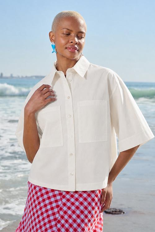 Big Pocket Shirt - Milk
