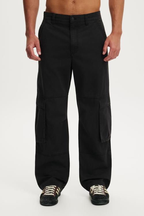 Baggy Cargo Pant - Black