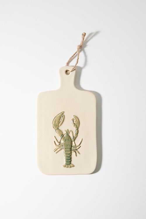 Stoneware Lobster Serving Board - Natural
