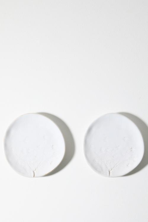 Stoneware Field Flower Side Plates Set 2