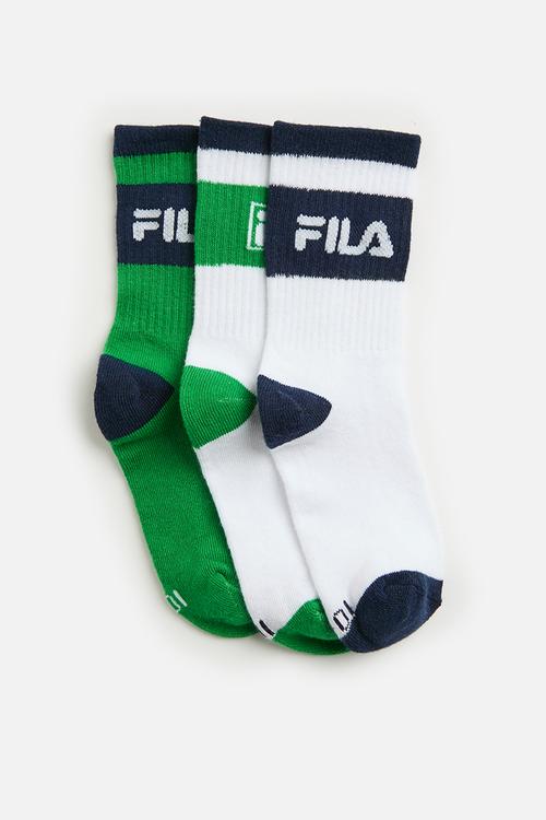 Jimmy Tube Sock - Bright Green/ White/White