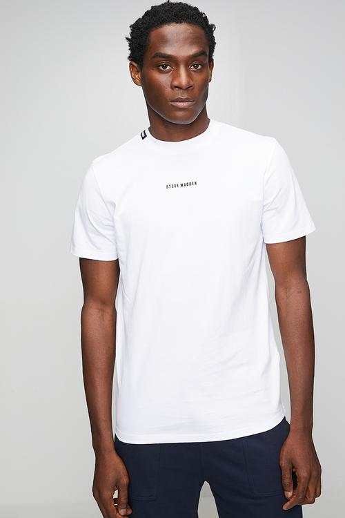Mens Christian Crew Neck T-Shirt - White