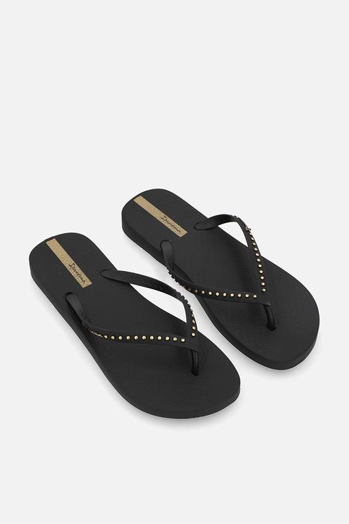 Essence Flip Flop - black & gold