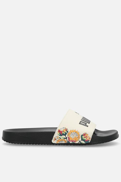 Poolcat 2.0 Botanic Slide Wns ZADP -  Black/Alpine Snow/Bright Papaya
