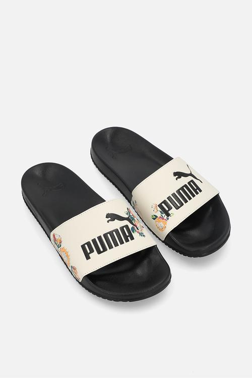 Poolcat 2.0 Botanic Slide Wns ZADP -  Black/Alpine Snow/Bright Papaya
