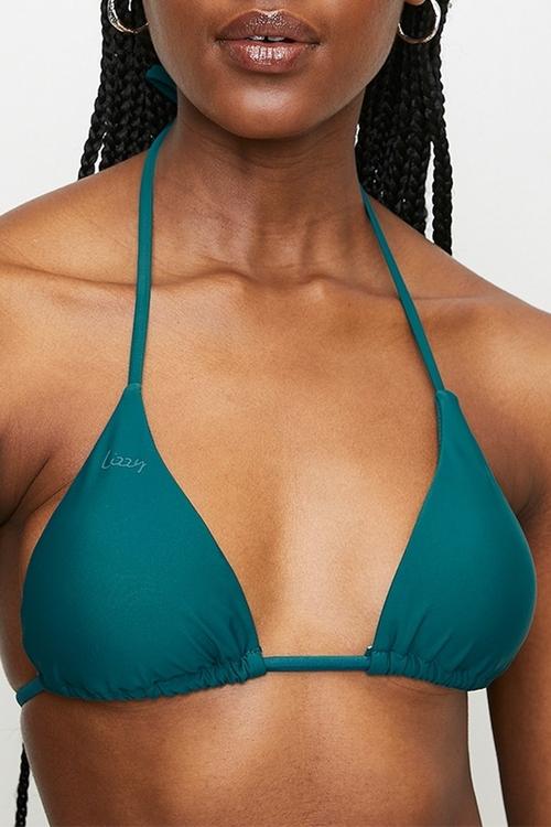 Levine bikini top - teal