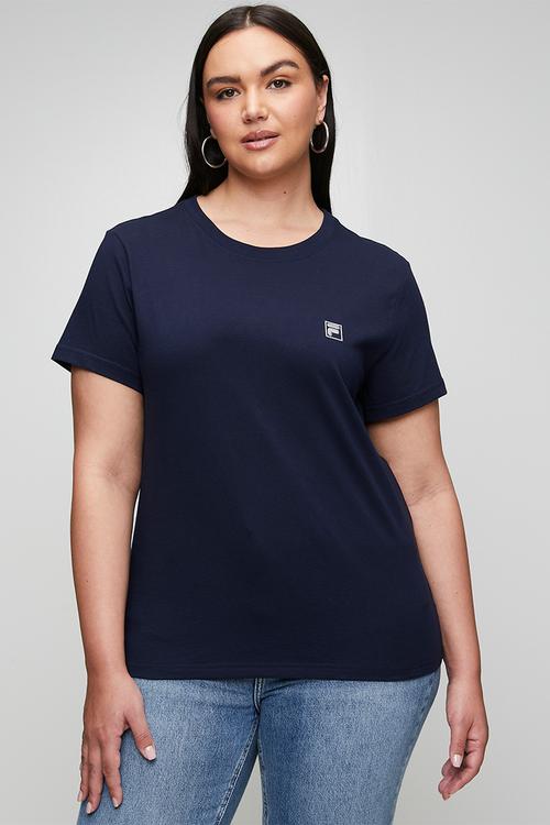 Plus Rosa T-Shirt - Fila Blue