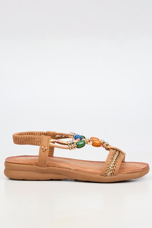 Frani 1 slingback sandal - tan