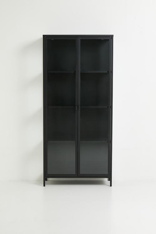 Statement Display Cabinet - Black