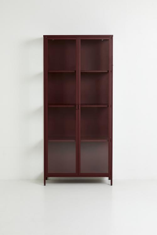 Statement Display Cabinet - Rust