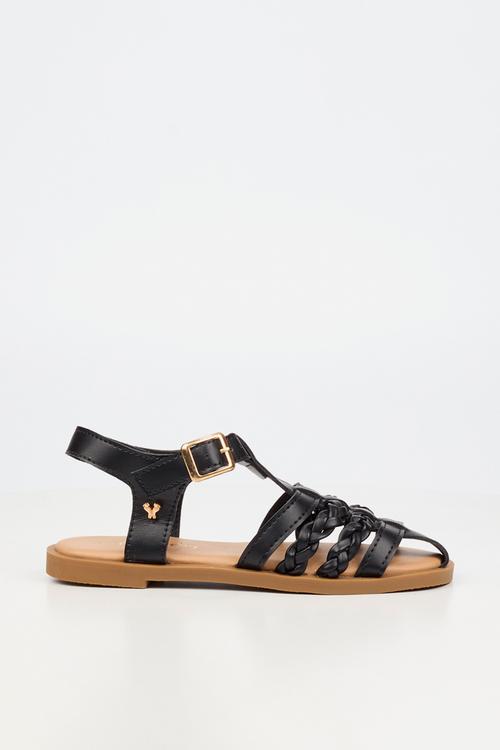 Lillie 3 girls sandal - black