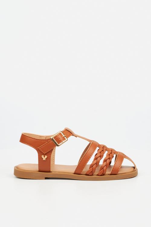 Lillie 3 girls sandal - tan