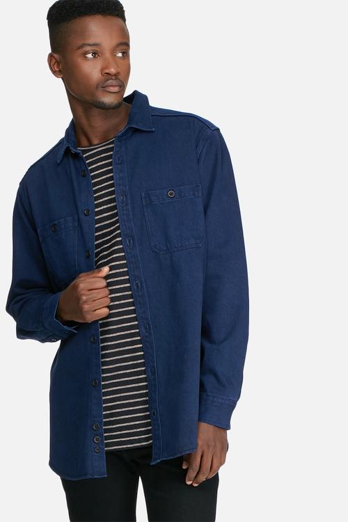 Denim overshirt 