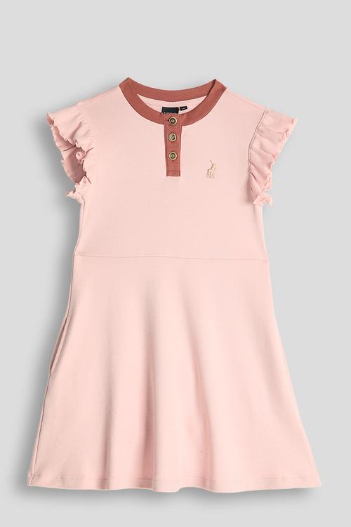 Girls Danica Flared Ms Dress - Pink