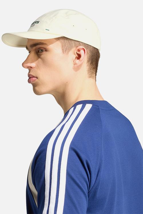 Lin Cnv 5P Cap - Ivory/Collegiate Green