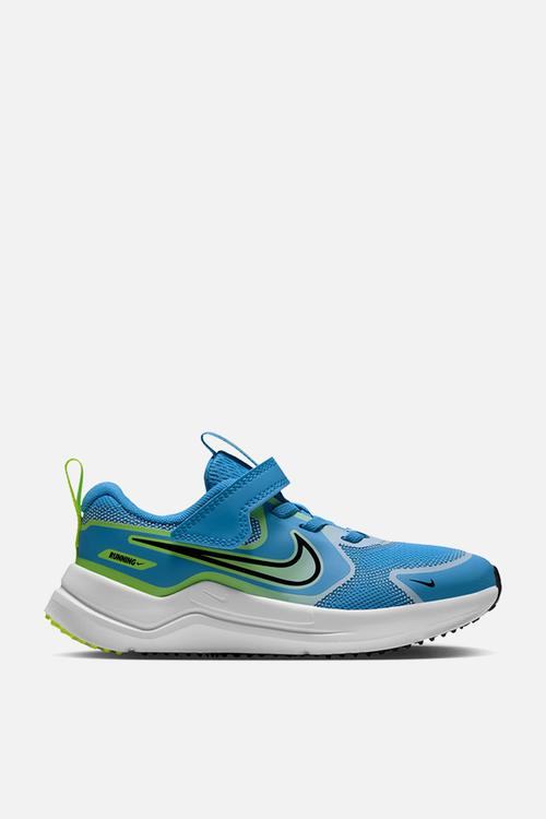 Nike cosmic runner pre school - lt current blue/black/glacier blue