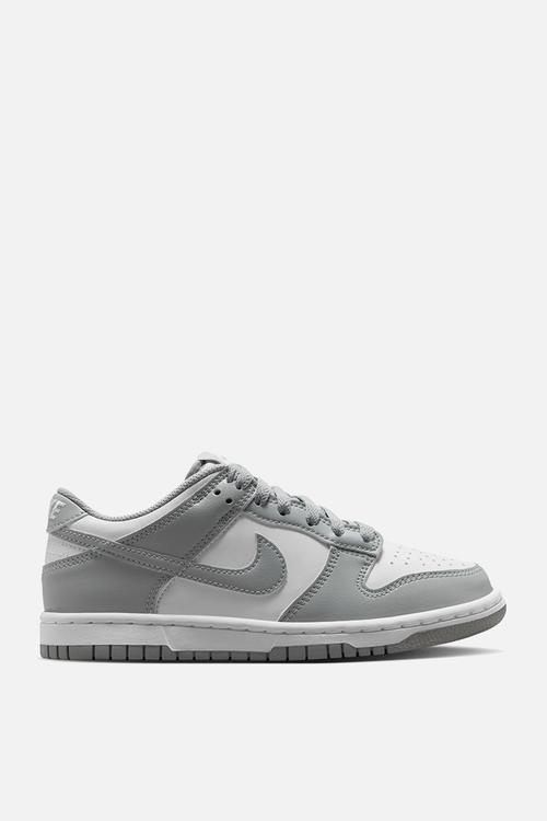 Nike dunk low grade school - white/lt smoke grey