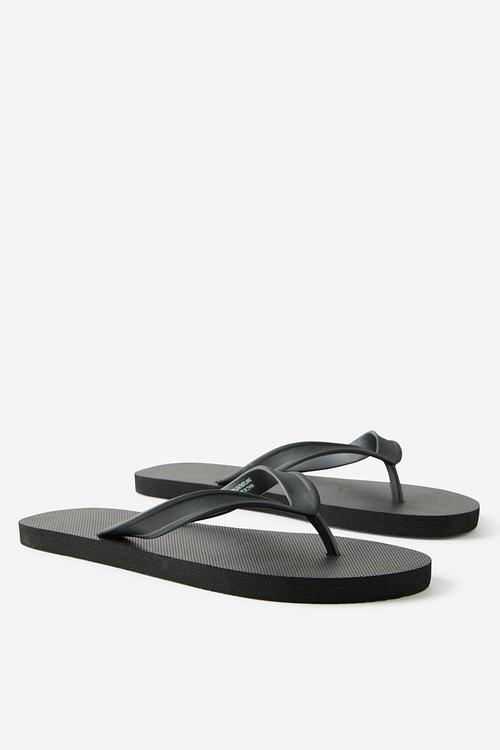 FLIP FLOP - BLACK/TEXTURE