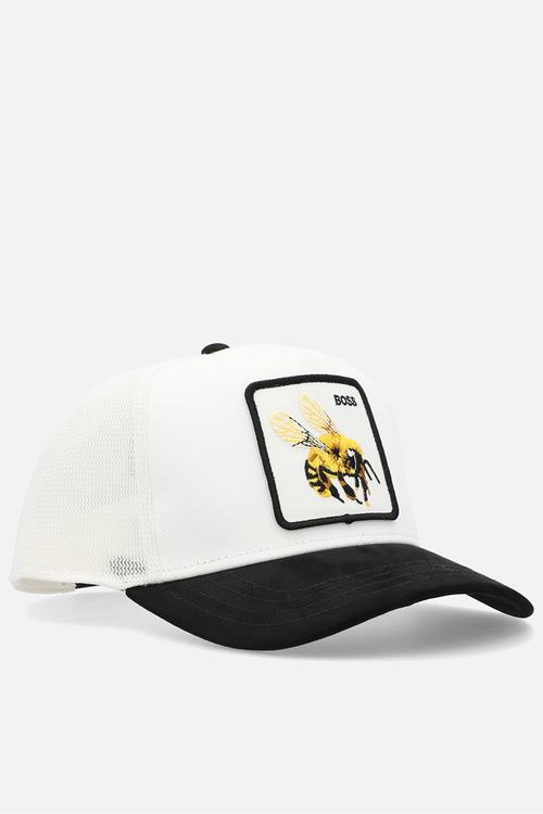 Suede Boss Bee - White
