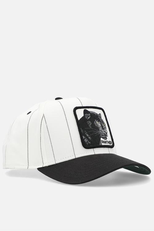 Pinstripe Panther - White