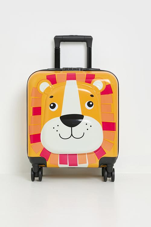 Lion trolley bag - orange
