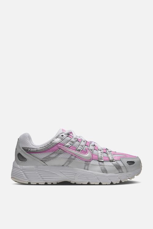 Nike p - 6000 grade school - white/off white - pink rise