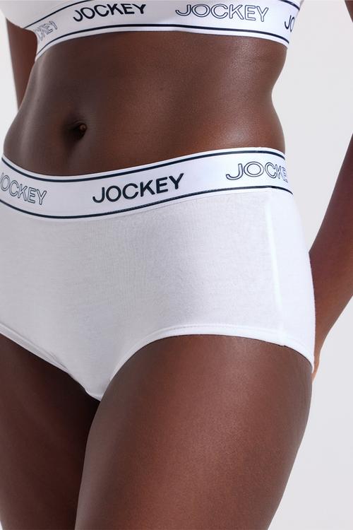 Monochrome knicker - white