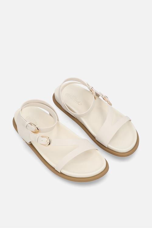 Polpetta 9 multi-strap sandal - ivory
