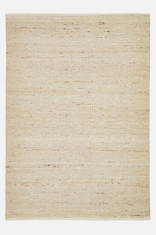 Alek Handwoven Wool Blend Rug Natural