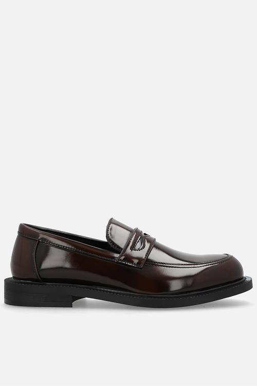 Hi Shine Penny Loafer - Tan