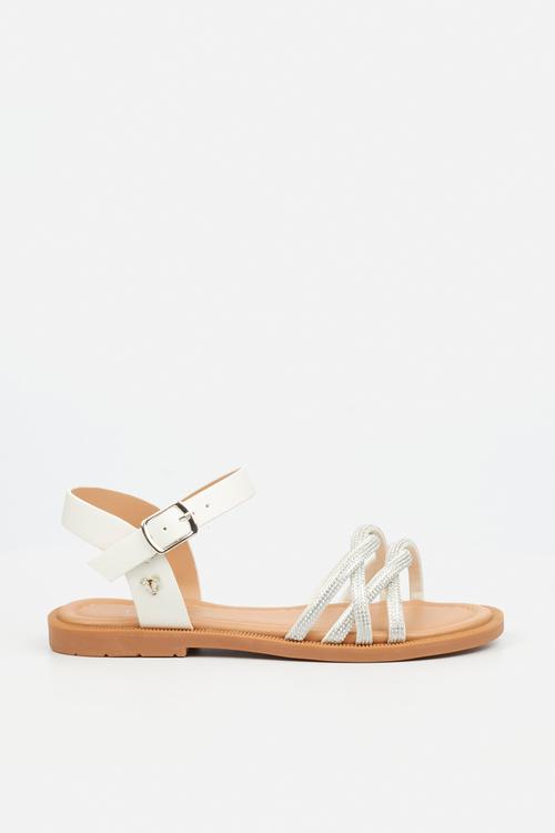 Ella 1 girls sandal - white
