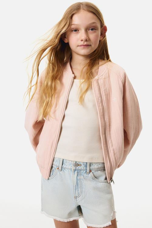 Relaxed fit denim shorts - light denim blue